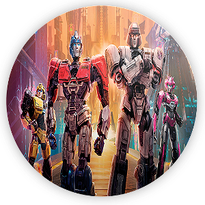 Painel de Mesa - Transformers - Sublimado 3D