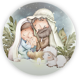 Painel de Mesa - Natal - Sublimado 3D