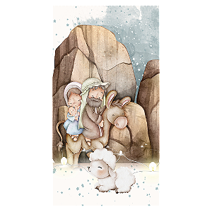 Faixa Lateral - Natal - Sublimado 3D