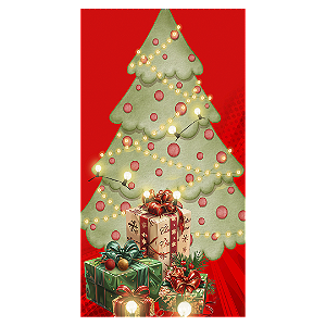 Faixa Lateral - Natal - Sublimado 3D