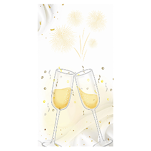 Faixa Lateral - Ano Novo - Sublimado 3D