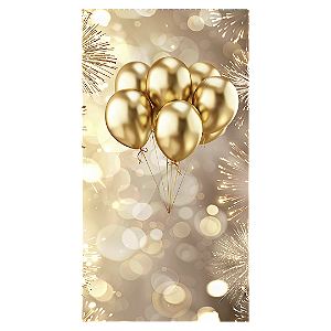 Faixa Lateral - Ano Novo - Sublimado 3D