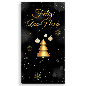 Faixa Lateral - Ano Novo - Sublimado 3D