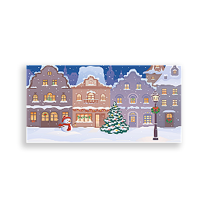 Painel Retangular - Natal - Sublimado 3D