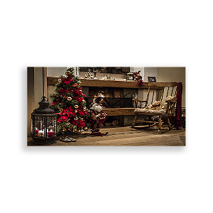 Painel Retangular - Natal - Sublimado 3D