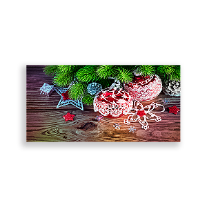 Painel Retangular - Natal - Sublimado 3D