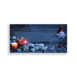 Painel Retangular - Natal - Sublimado 3D