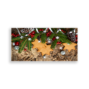 Painel Retangular - Natal - Sublimado 3D