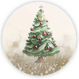 Painel de Mesa - Natal - Sublimado 3D