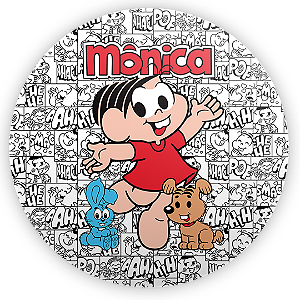 Painel de Mesa - Monica Turma da Monica - Sublimado 3D