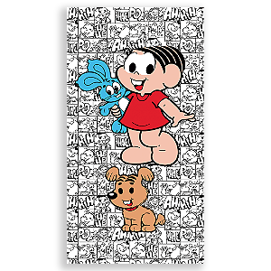 Faixa Lateral - Monica Turma da Monica - Sublimado 3D