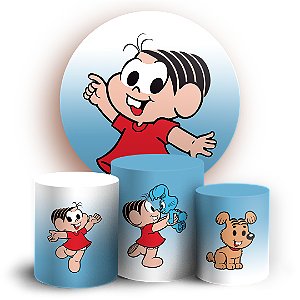 KIT Redondo e Trio - Monica Turma da Monica - Sublimado 3D