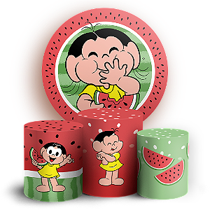 KIT Redondo e Trio - Magali Turma da Monica - Sublimado 3D