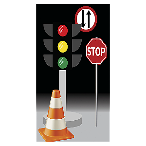 Faixa Lateral - CNH Habilitado - Sublimado 3D