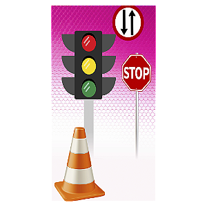 Faixa Lateral - CNH Habilitado - Sublimado 3D