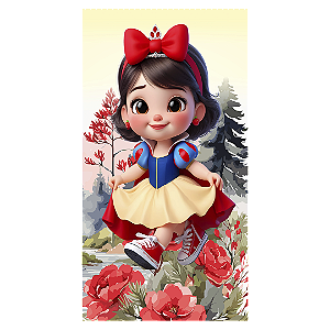 Faixa Lateral - Branca De Neve - Sublimado 3D