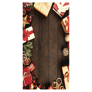 Faixa Lateral - Natal - Sublimado 3D
