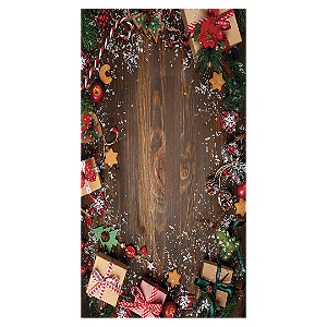 Faixa Lateral - Natal - Sublimado 3D