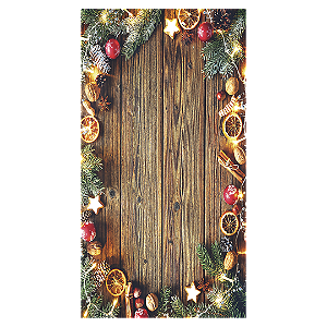 Faixa Lateral - Natal - Sublimado 3D