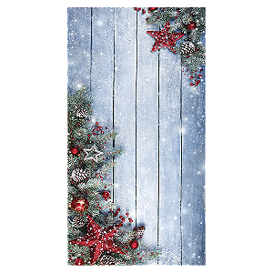 Faixa Lateral - Natal - Sublimado 3D