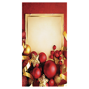 Faixa Lateral - Natal - Sublimado 3D