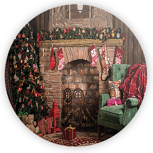 Painel de Mesa - Natal - Sublimado 3D