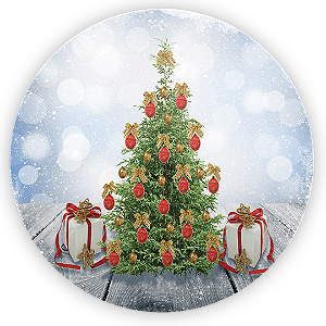 Painel de Mesa - Natal - Sublimado 3D