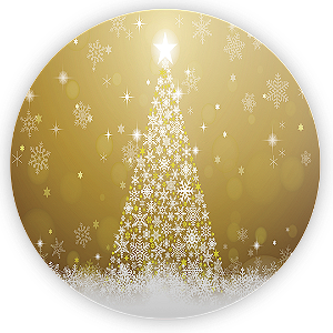 Painel de Mesa - Natal - Sublimado 3D