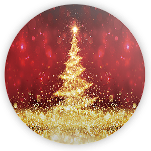 Painel de Mesa - Natal - Sublimado 3D