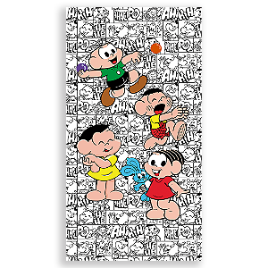 Faixa Lateral - Turma da Monica - Sublimado 3D