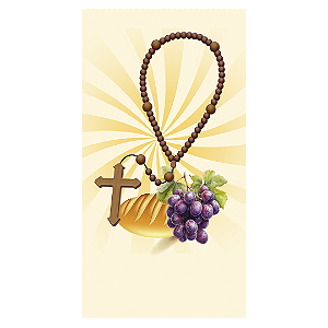 Faixa Lateral - Religioso Eucaristia - Sublimado 3D