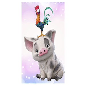 Faixa Lateral - Moana - Sublimado 3D