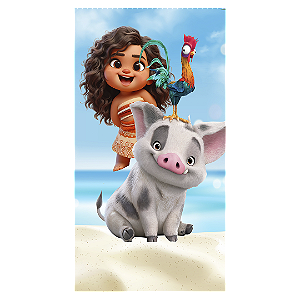 Faixa Lateral - Moana - Sublimado 3D