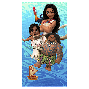 Faixa Lateral - Moana - Sublimado 3D