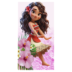 Faixa Lateral - Moana - Sublimado 3D