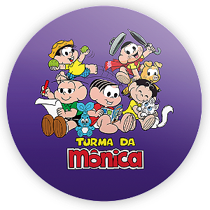 Painel de Mesa - Turma da Monica - Sublimado 3D