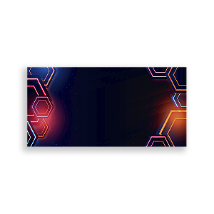 Painel Retangular - Games - Sublimado 3D
