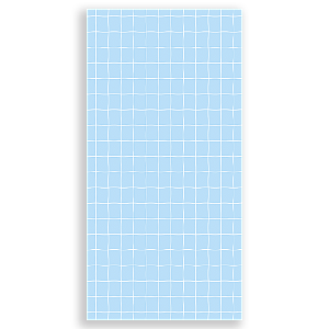 Faixa Lateral - Xadrez Listras Azul - Sublimado 3D