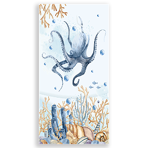 Faixa Lateral - Fundo Do Mar - Sublimado 3D