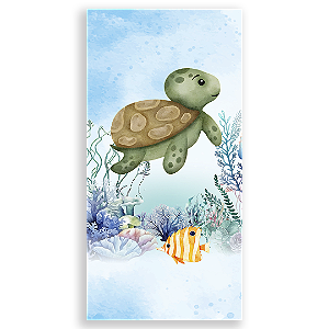 Faixa Lateral - Fundo Do Mar - Sublimado 3D