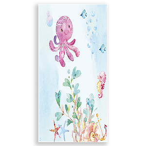 Faixa Lateral - Fundo Do Mar - Sublimado 3D