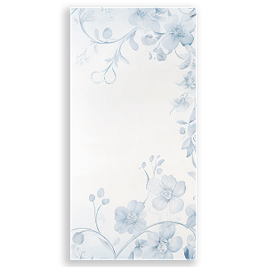 Faixa Lateral - Floral Cinderela - Sublimado 3D