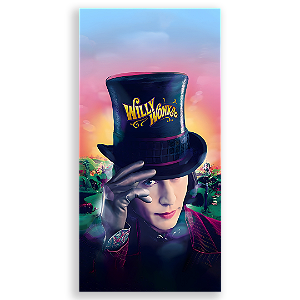 Faixa Lateral - Fabica De Cholate Wonka - Sublimado 3D