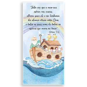 Faixa Lateral - Arca de Noe - Sublimado 3D