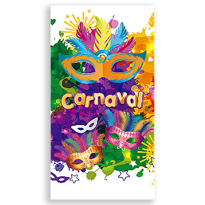 Faixa Lateral - Carnaval - Sublimado 3D