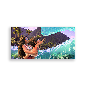 Painel Retangular - Moana - Sublimado 3D