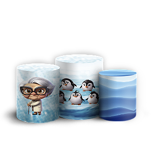 Trio Cilindro - Madagascar - Sublimado 3D