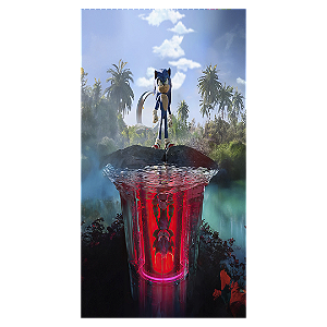 Faixa Lateral - Sonic Shadow - Sublimado 3D