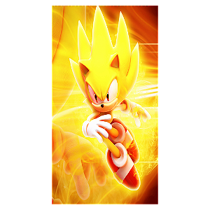 Faixa Lateral - Sonic - Sublimado 3D