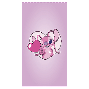 Faixa Lateral - Lilo Stitch Angel - Sublimado 3D